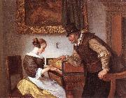 The Harpsichord Lesson Jan Steen